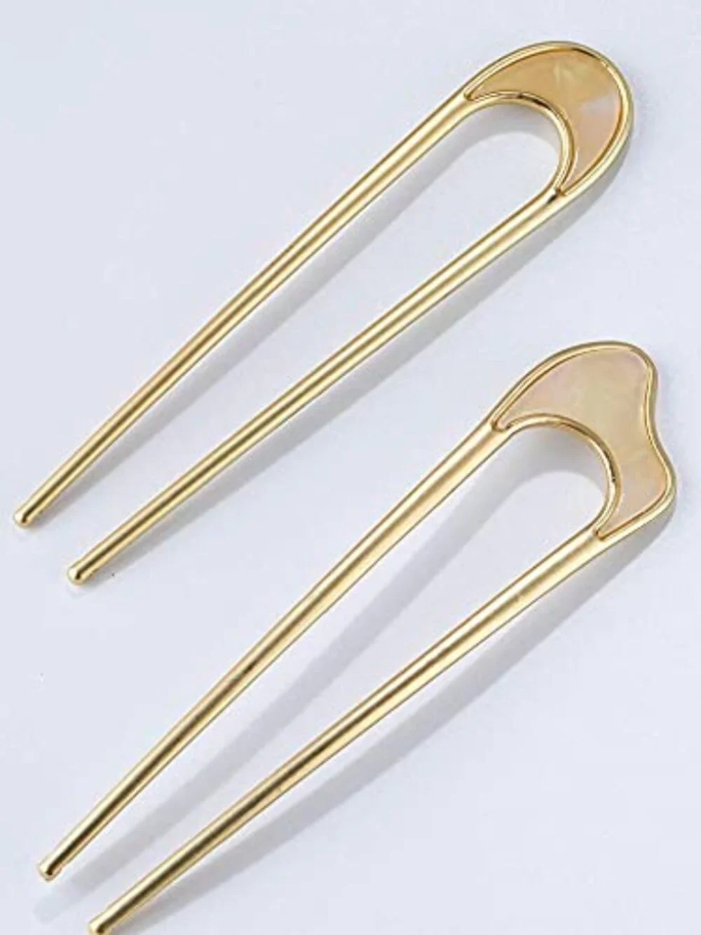 New - U-Shaped Hair Pins Metal Vintage Hair Sticks French Hair Pin Hairstyle